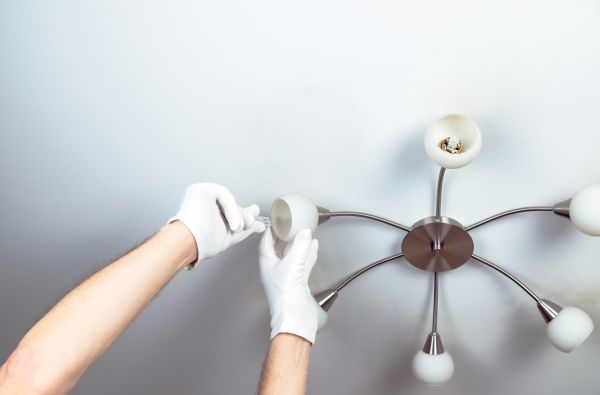 Cost of Chandelier Bulb Installation in Iowa City